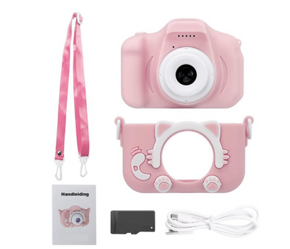 Kinderkamera HappyPic mit HD 1080p & 20MP – stoßfest & mit Spielen