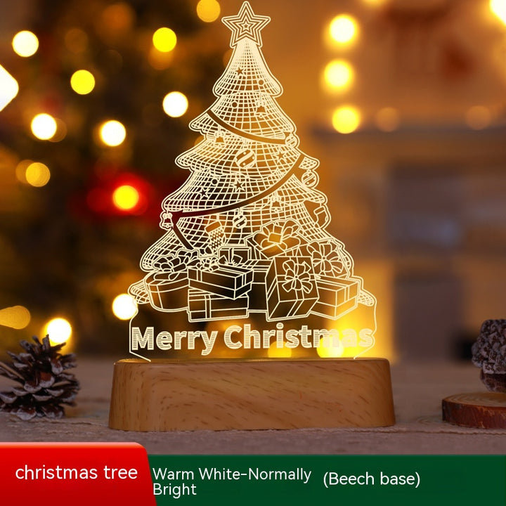 Dekorative 3D-Lampe für das Schlafzimmer oder Kinderzimmer