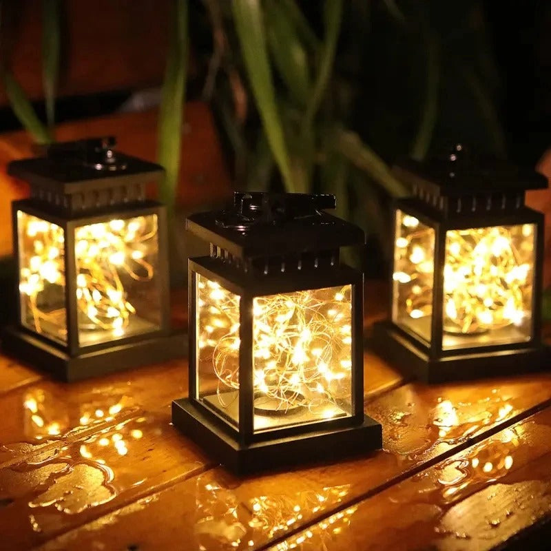 Solarzellen Außenbereich Feen-Lichterkette