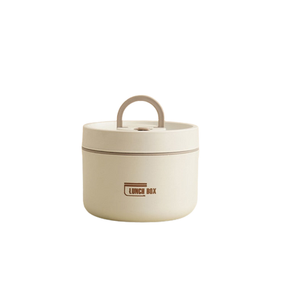 Isolierte Edelstahl-Lunchbox mit Tragetasche