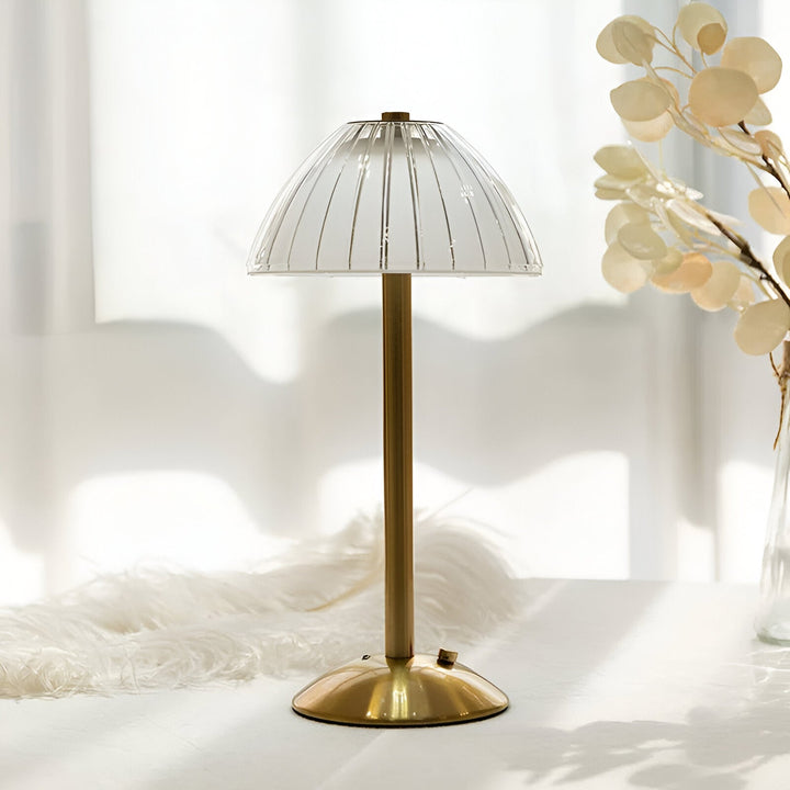 Kabellose Tischlampe im Vintage-Design
