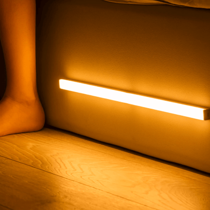 Wiederaufladbare Bewegungsmelder LED Lampe – Energieeffizient & USB-betrieben