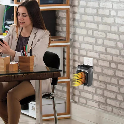 Kompakte Mini Elektroheizung tragbar für kleine Räume