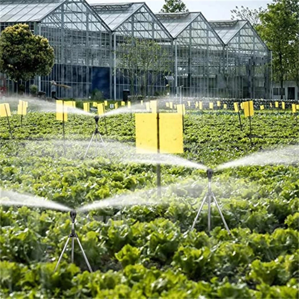 Gartensprinkler 360 Grad drehbar mit Teleskop-Stativ