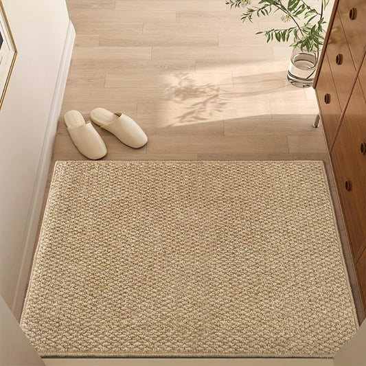Rutschfeste Türmatte im Jute-Look