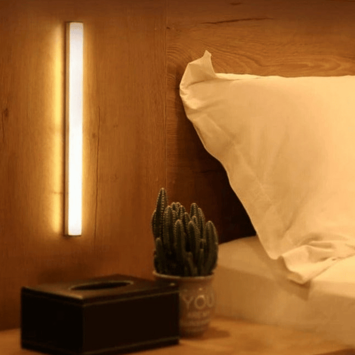 Wiederaufladbare Bewegungsmelder LED Lampe – Energieeffizient & USB-betrieben
