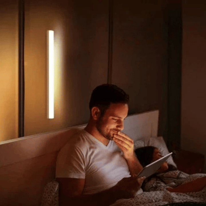 Wiederaufladbare Bewegungsmelder LED Lampe – Energieeffizient & USB-betrieben