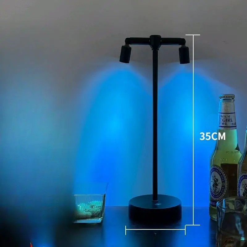 LED-Tischlampe mit Touch-Dimmer und USB-Aufladung