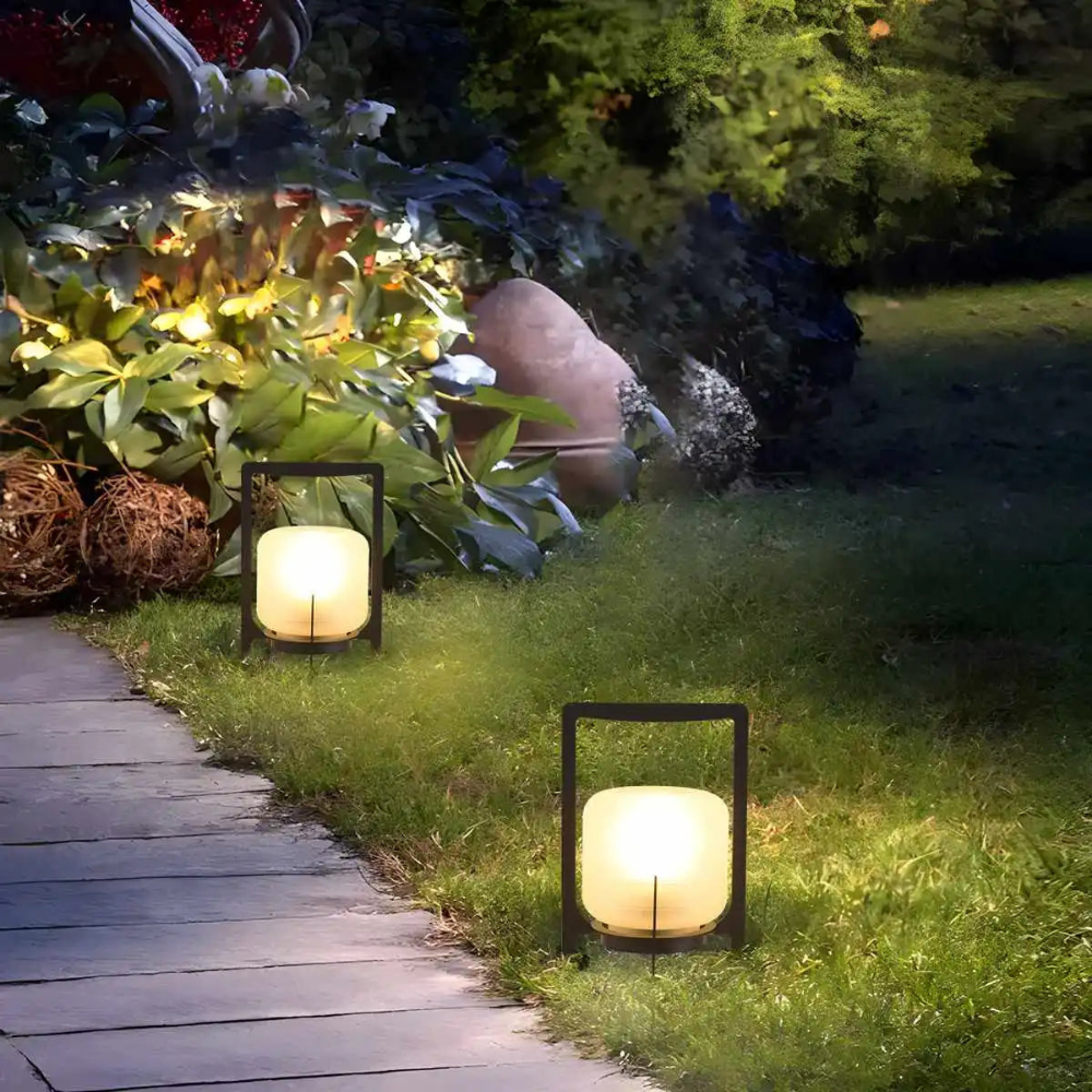 Solar-Tischlampe im Laternenstil – Nachhaltige LED-Beleuchtung für Garten & Terrasse