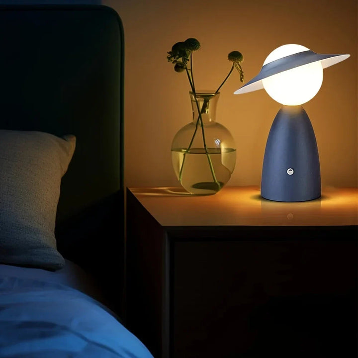 Kabellose wiederaufladbare LED-Tischlampe für das Schlafzimmer