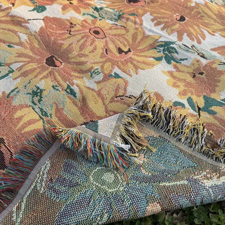 Picknickdecke Wasserdicht Leichtes Blumendesign 180x230cm