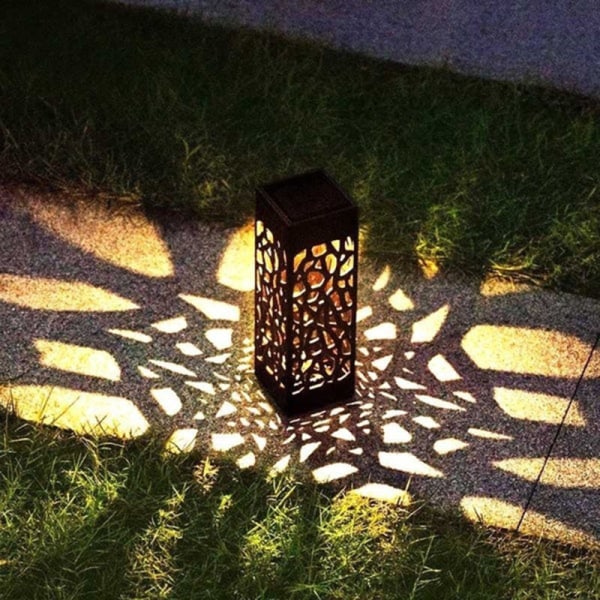 Solar-Gartenlampe mit Musterlichtprojektion