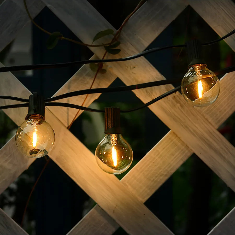 Wetterfeste LED-Lichterkette für den Außenbereich