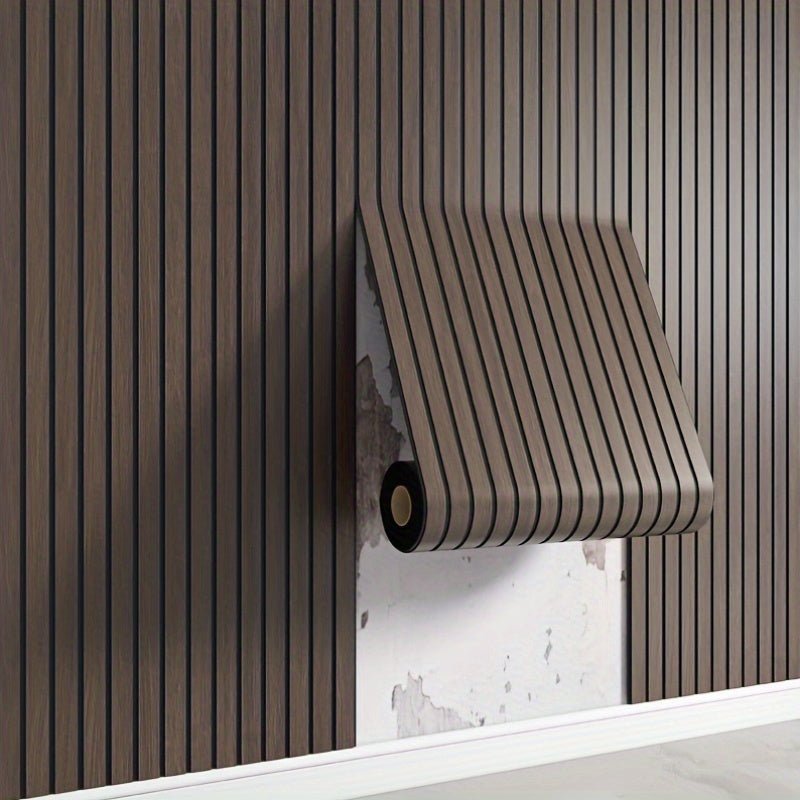 CleanWall Selbstklebende 3D PVC Wandpaneele in Holzoptik mit Struktur