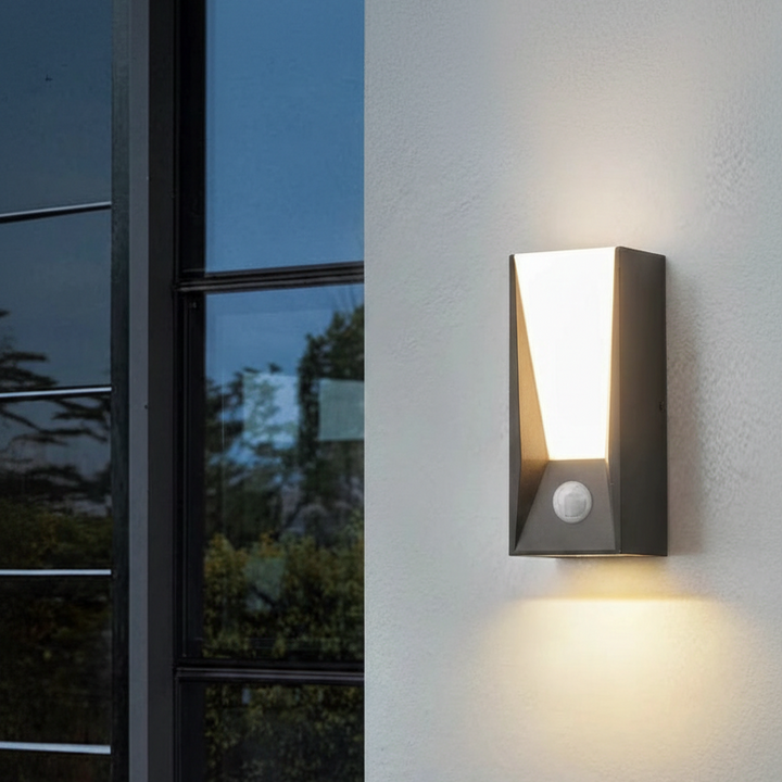 Außenwandleuchte mit Bewegungssensor Modernes Design