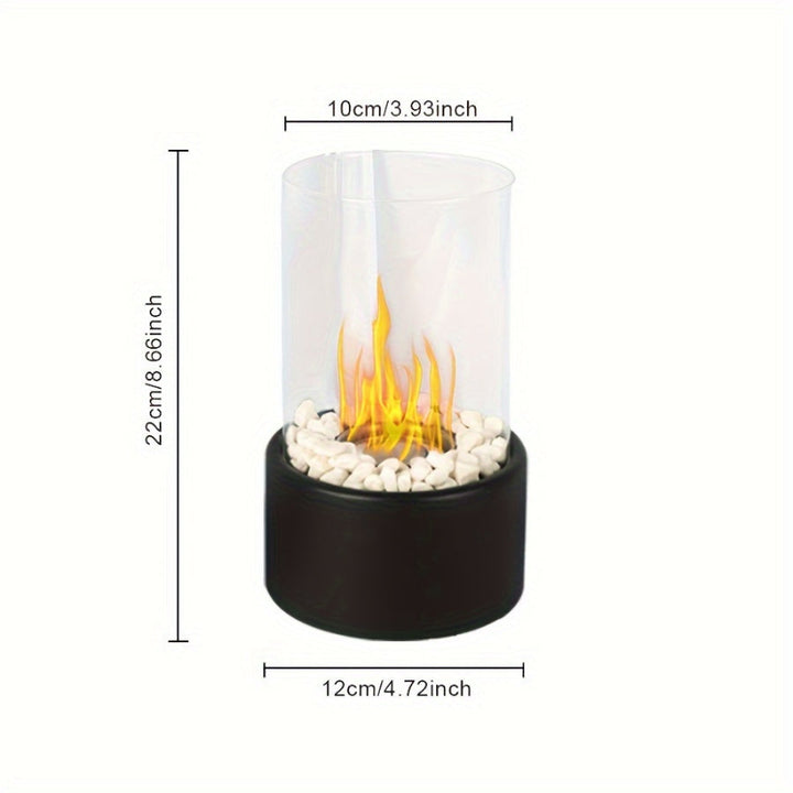 Dekorative Tischkamin-Lampe – Ideal für Zuhause und gemütliche Abende