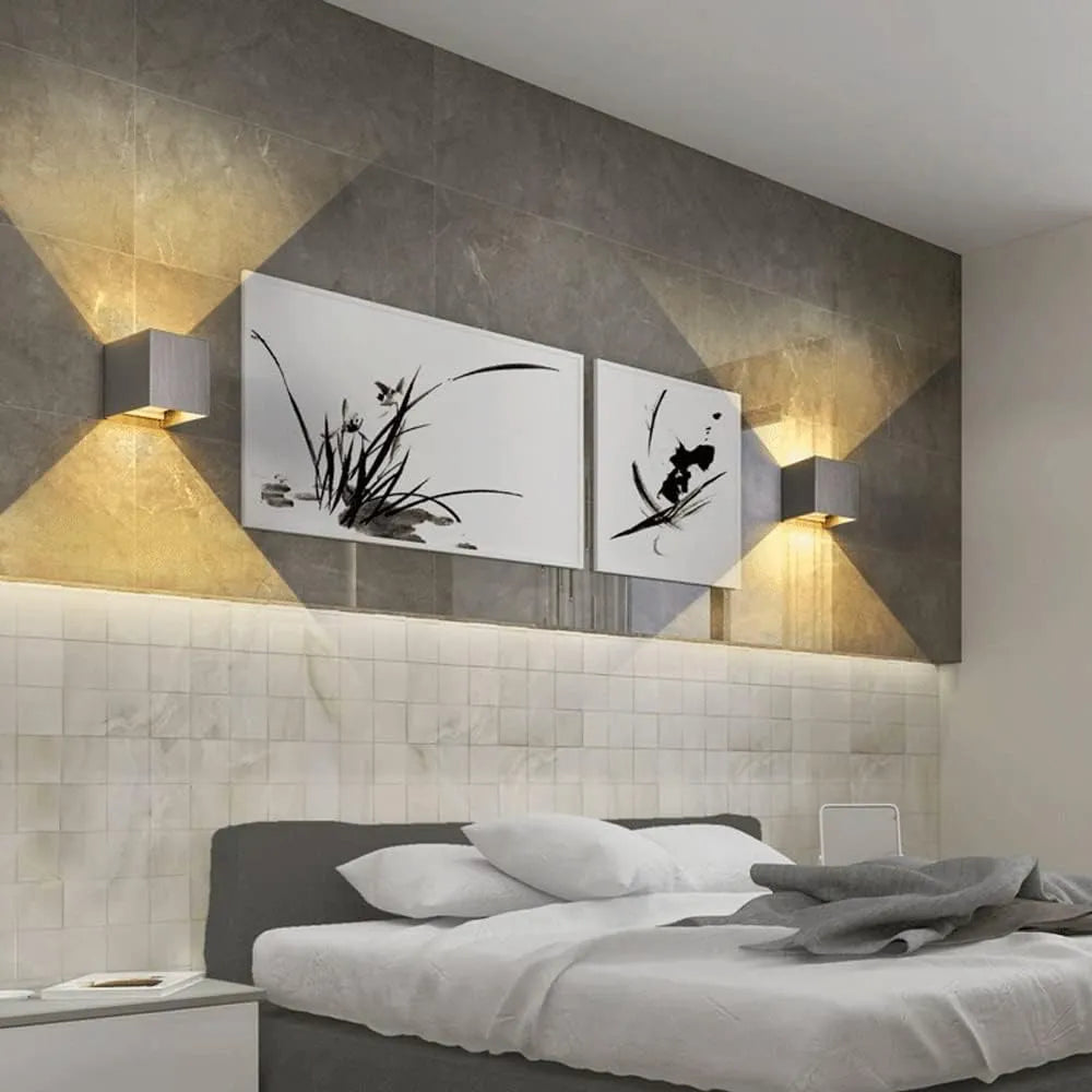 Elegante minimalistische LED-Wandleuchte für stilvolle Raumbeleuchtung