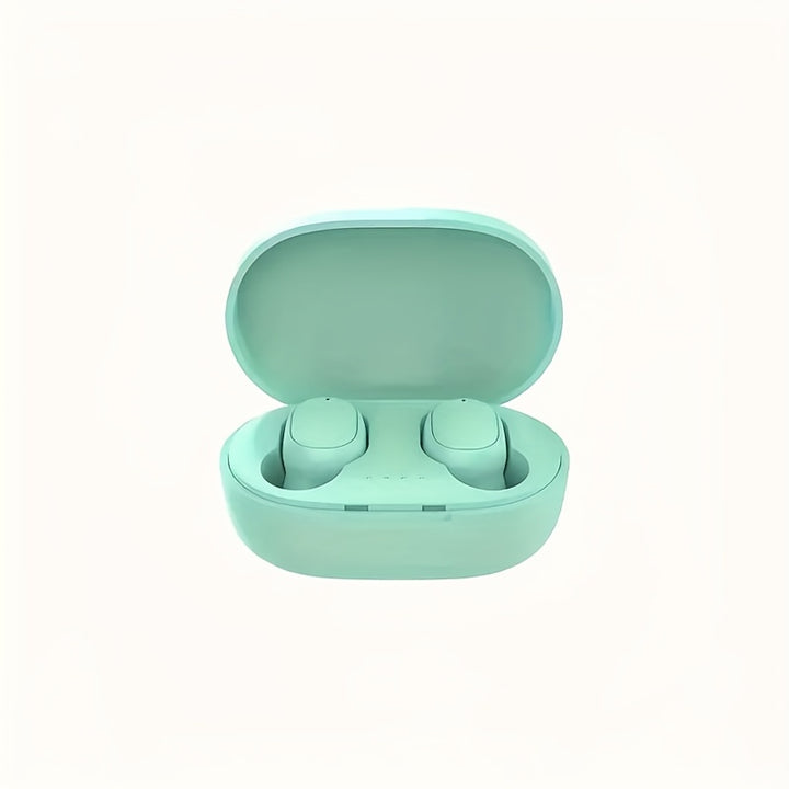 Kompakte kabellose In-Ear-Kopfhörer mit Ladehülle für Sport und Alltag