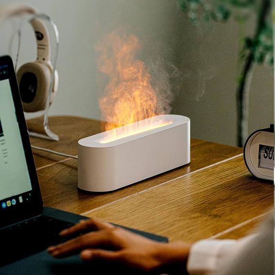 USB Aroma Diffuser – Kompakter Luftbefeuchter Mit LED Licht