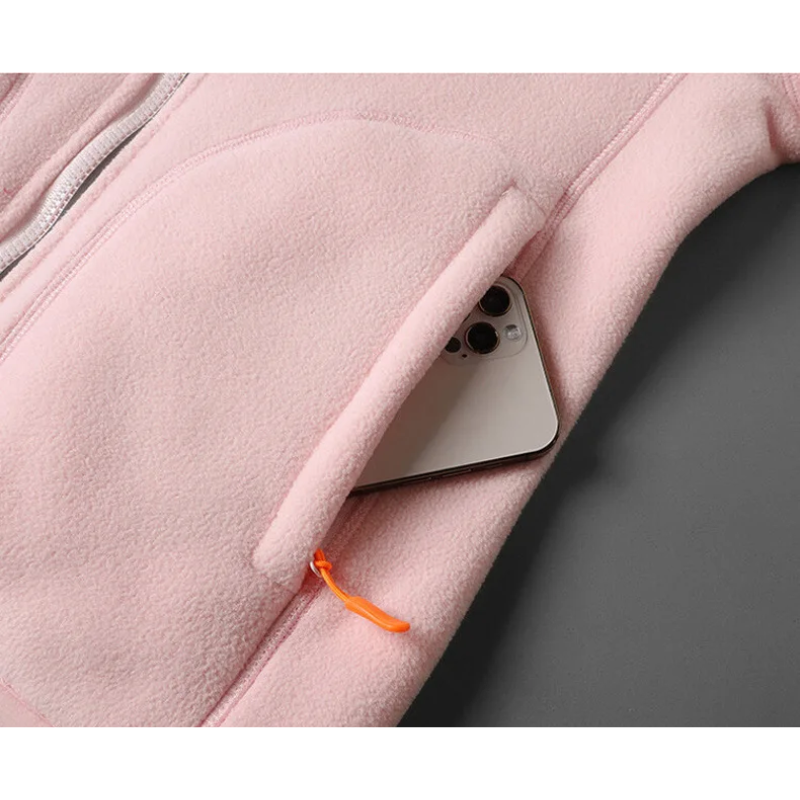 Damen Fleecejacke Mit Klassischem Design