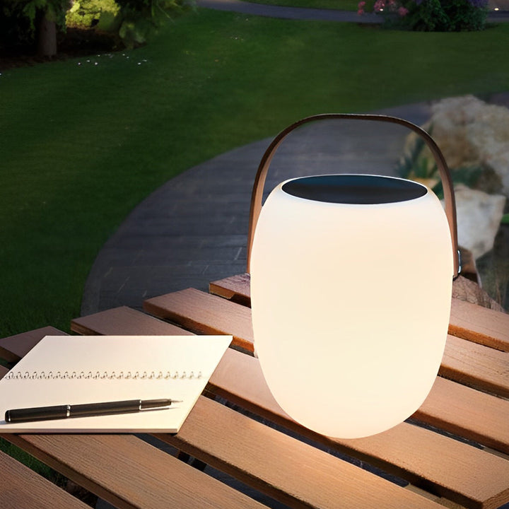 Solar Ambiente Lampe für den Garten mit elegantem, schlichtem Design