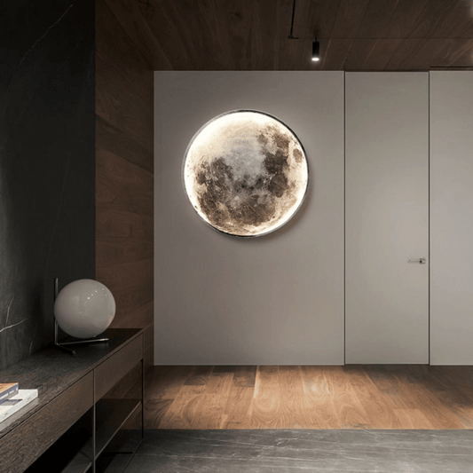 Stimmungsvolle 3D LED Mond- und Erdleuchte für Wand und Decke