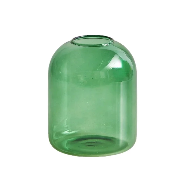Glasflaschen-Kerzenhalter