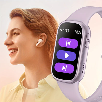 Smartwatch für Damen und Herren – Fitnessuhr mit Schnellladung & langer Akkulaufzeit