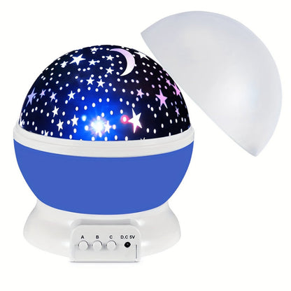 360° Sternenhimmel Projektor mit 12 Farbmodi – LED Galaxy Nachtlicht