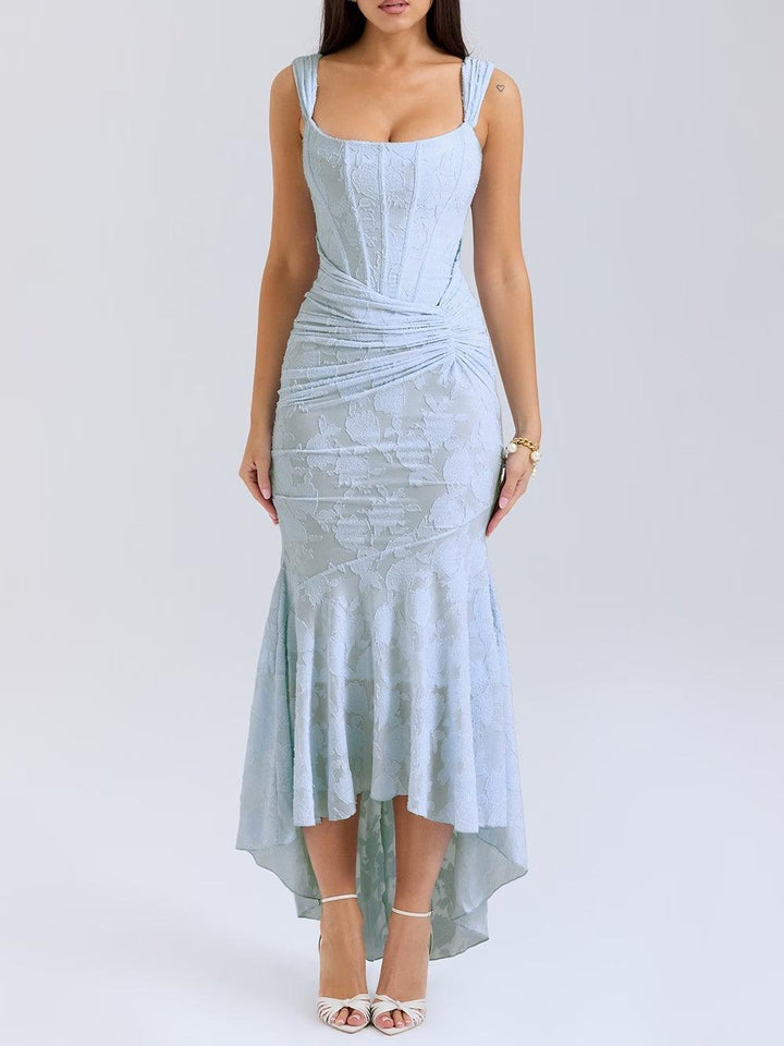 Bluebell Floral Print Maxi Dress