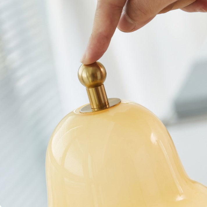 Pear-Shaped Portable Cream Night Light