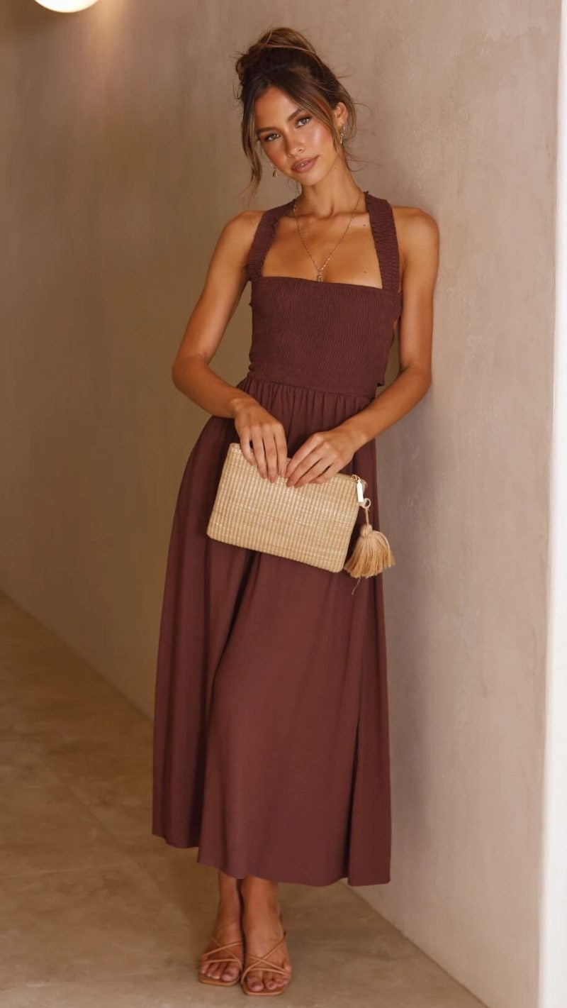 Elegant Maxi Dress for Stylish Summer Evenings