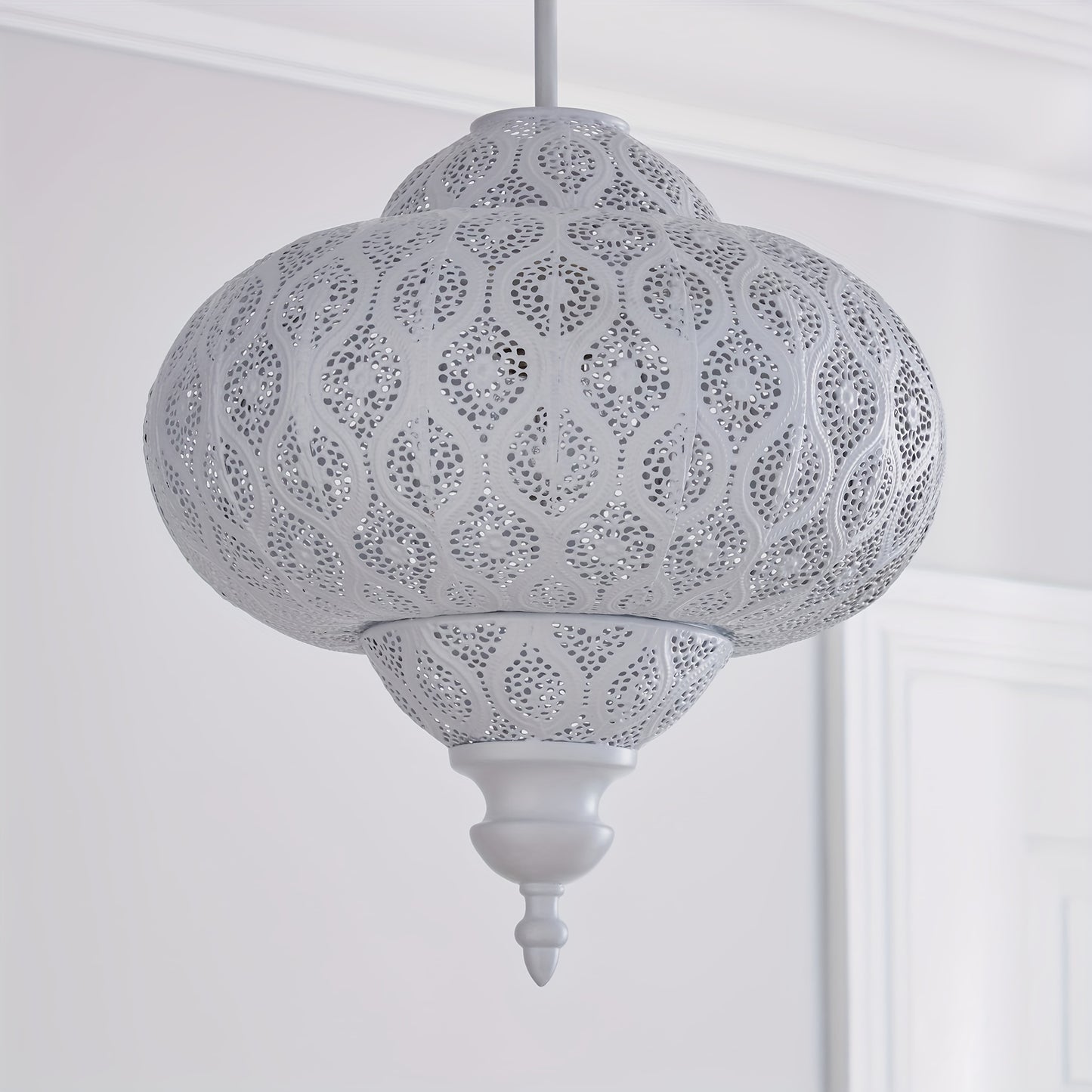 Orientalische metall hängelampe antik