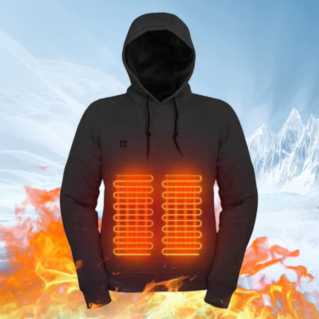 Unisex Beheizter Winterpullover Mit Modernem Design