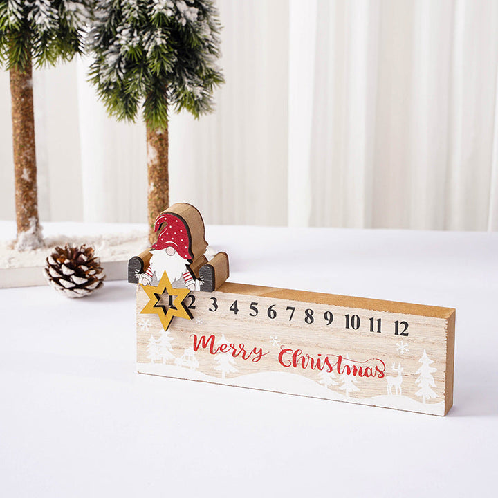 Weihnachtsdeko Holz Mobile Weihnachtsmann