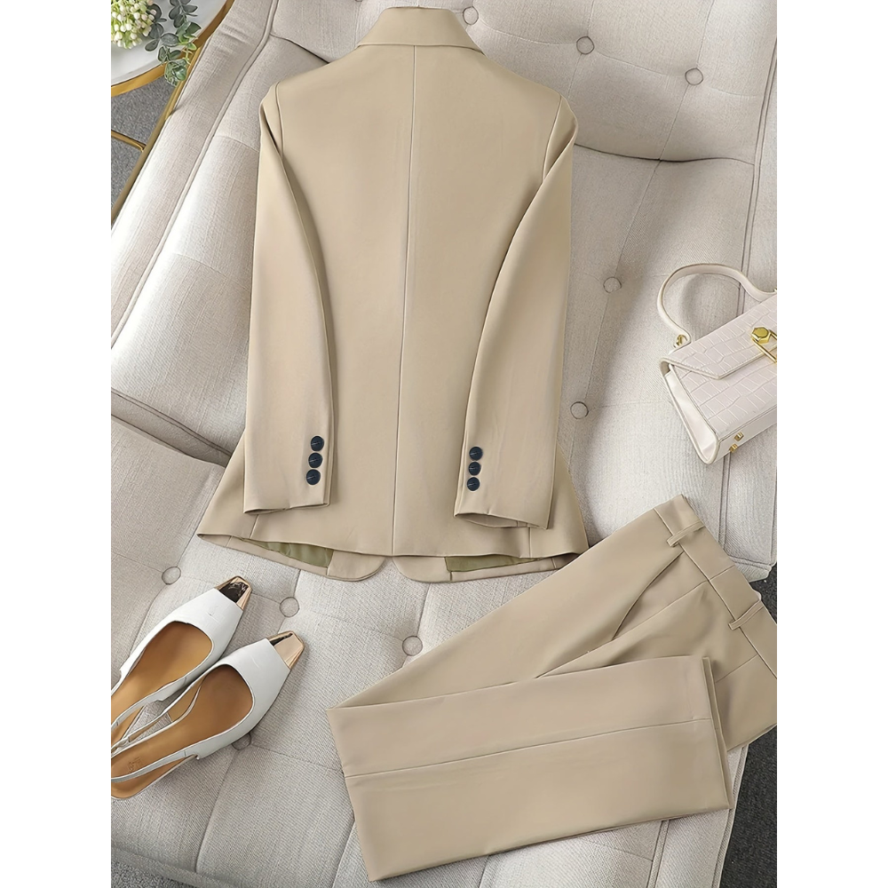 Damen Hosenanzug Business Classic Mit Jacke Und Hose