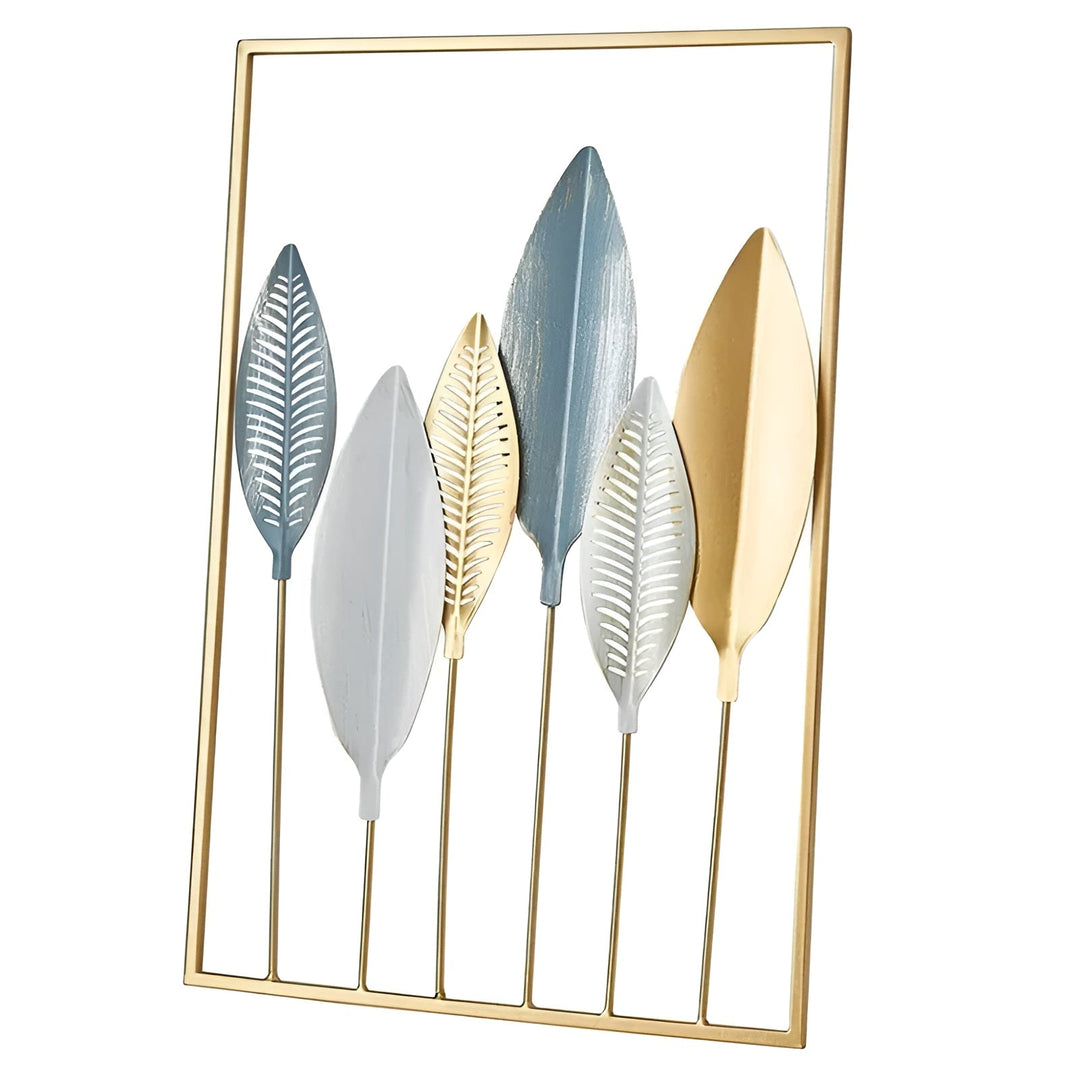 Metall-Wandkunst im nordischen Design