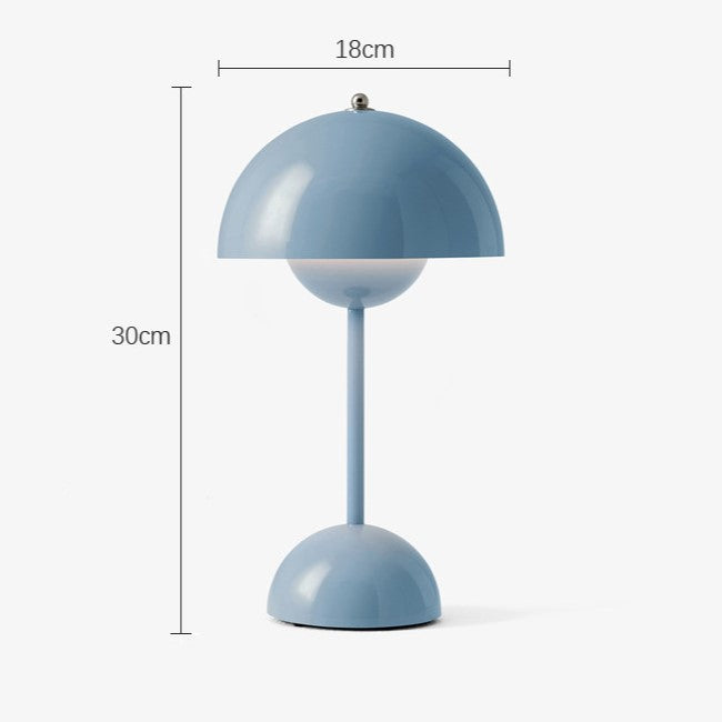 Bedside Table Lamp Bud-Shaped Design