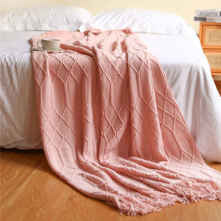 Wohndecke weich warm gemütlich Design