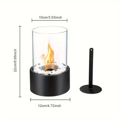 Dekorative Tischkamin-Lampe – Ideal für Zuhause und gemütliche Abende