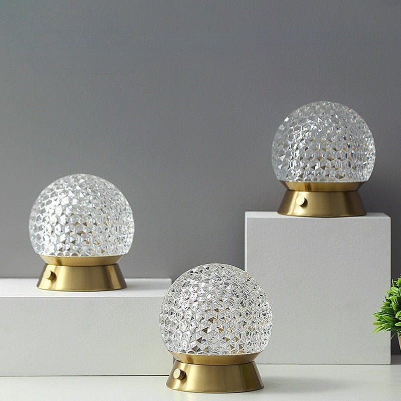 Wireless Dimmable Table Lamp for Living Room