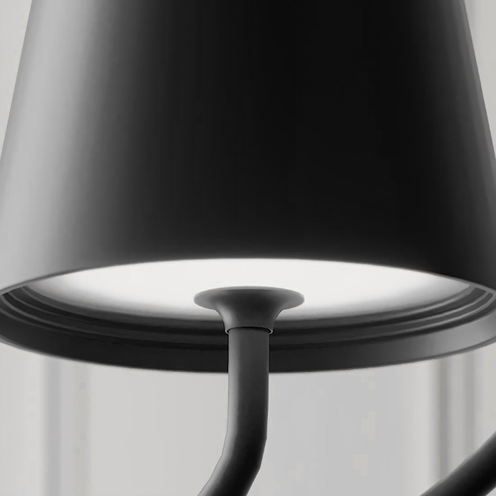 Kabellose LED Hängeleuchte mit Touch-Dimmer – Wiederaufladbar & Für Innen & Außen