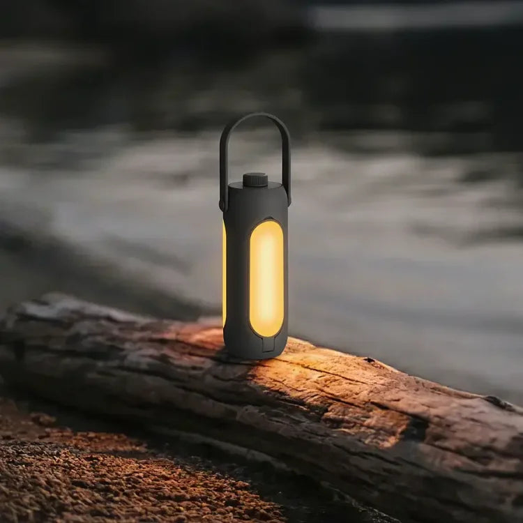 Portable Rechargeable Camping Lantern - LED Light with SOS Function & 180-Hour Battery Life-3