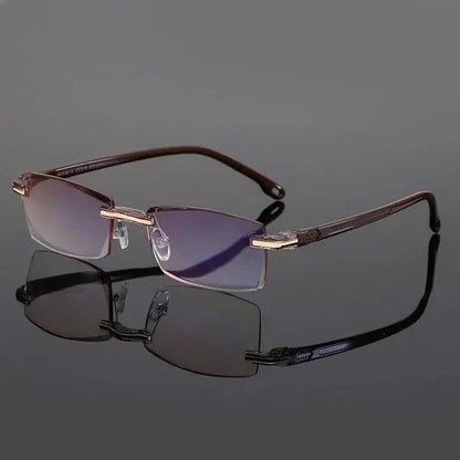 Randlose Sonnenbrille mit UV-Schutz – ultraleicht & stilvoll für Herren
