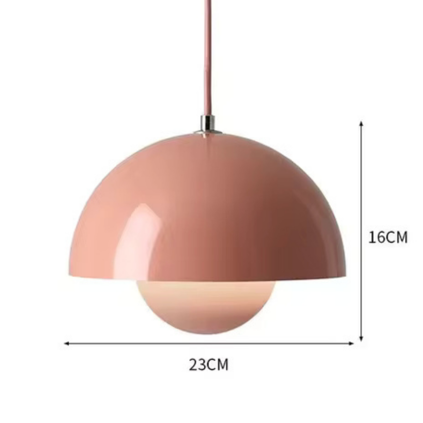 Pendelleuchte mit dimmbarer Lichtkuppel