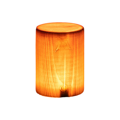 Retro Tischlampe – Kreatives Design mit Holzschirm & Berührungssteuerung