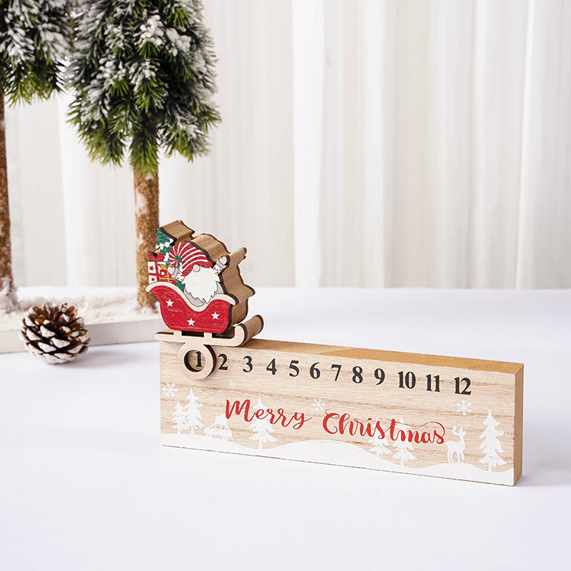 Weihnachtsdeko Holz Mobile Weihnachtsmann