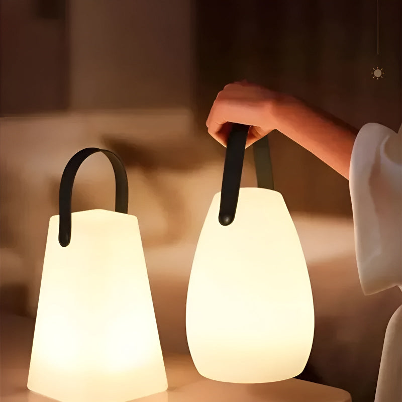 Wasserdichte kabellose LED-Tischlampe mit 16 Farben, dimmbar & tragbar für Innen & Außen