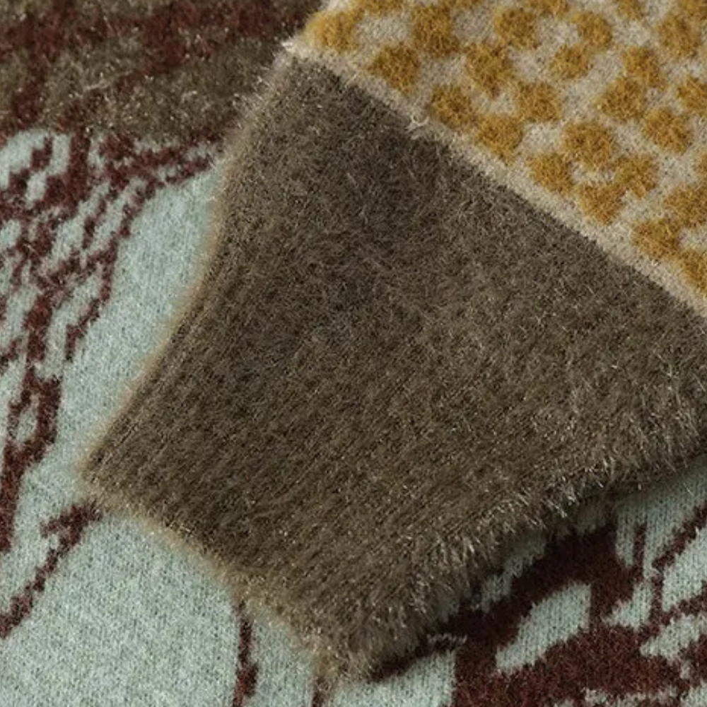 Herren Strickpullover Mit Modernem Design