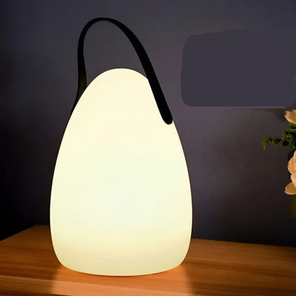 Wasserdichte kabellose LED-Tischlampe mit 16 Farben, dimmbar & tragbar für Innen & Außen